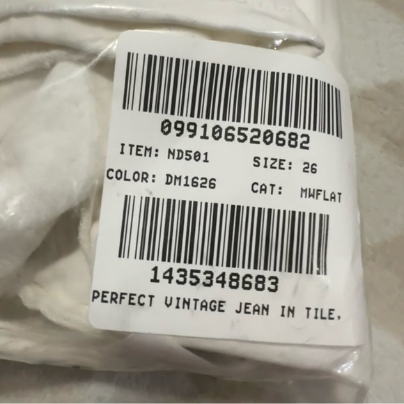 Madewell high rise perfect vintage jeans tile white - Picture 4 of 4